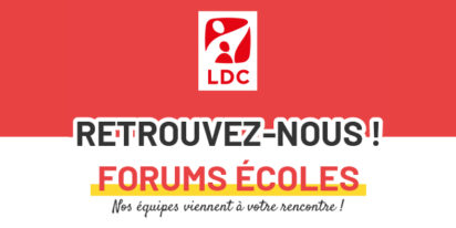 Retrouvez le Groupe LDC aux forums écoles de février