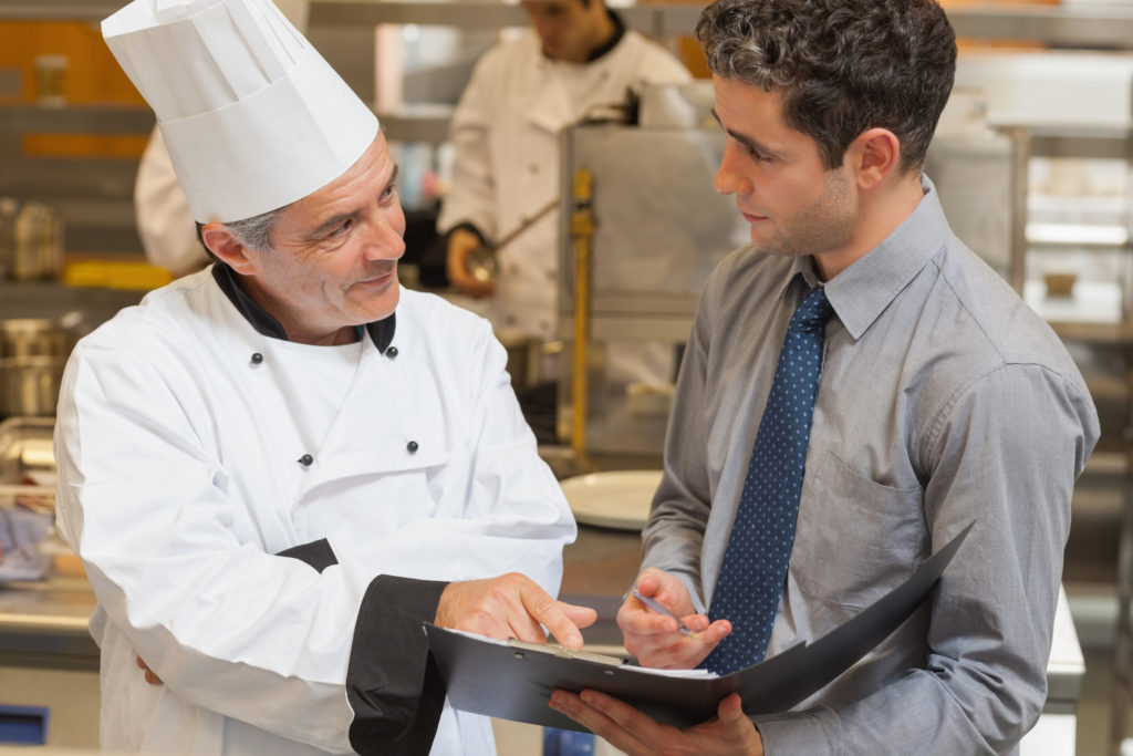 Chef cuisine client LDC Restauration