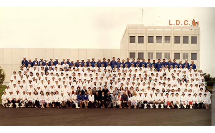 La photo de famille des 10 ans de LDC