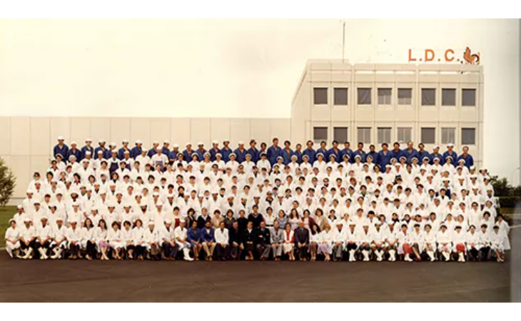 The family photo at the Lambert Dodard Chancereul 10th anniversary.