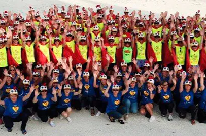 La team LDC au Marathon du Médoc. LDC 2019