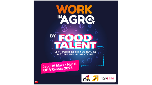 Flyer salon Work In Agro 2023