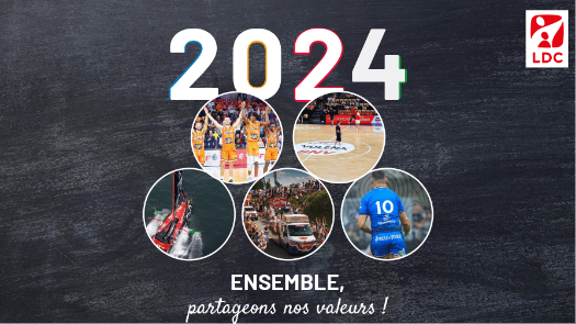 Affiche Bonne année 2024
