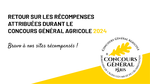 Affiche des récompenses du CGA 2024